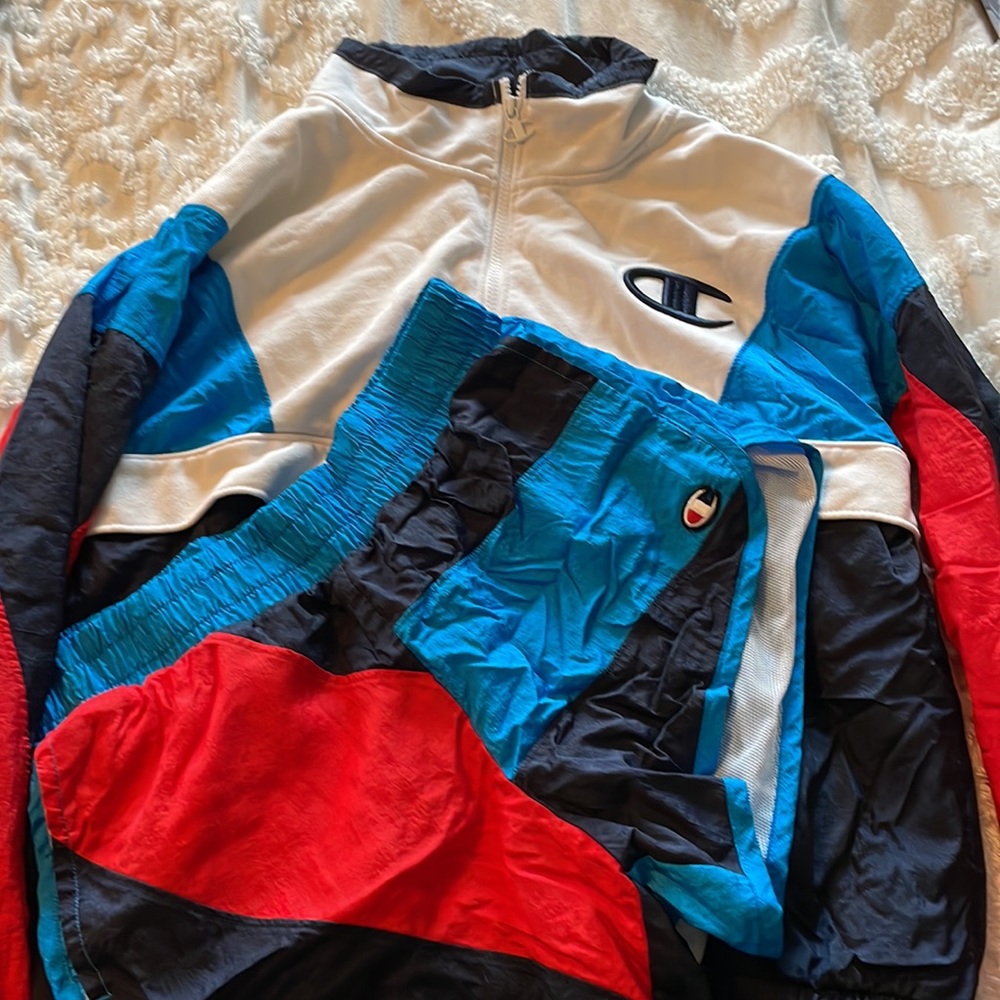 Champion Windbreaker Set- Jacket and Shorts